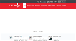 Desktop Screenshot of lidermaq.com